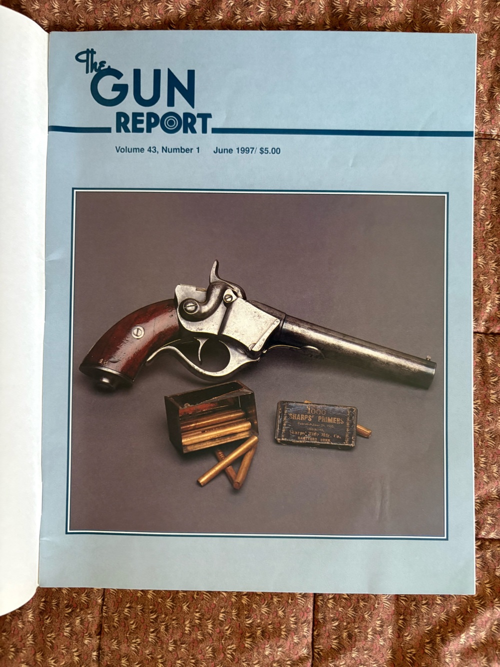 VTG The Gun Report Magazine Vol 43 No 1 June 1997 - In Mailing Cover Excellent!